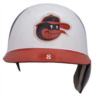 1981-88 Cal Ripken Jr. Game Used Baltimore Orioles Batting Helmet (Ripken LOA)